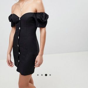 NWT ASOS DESIGN linen dress